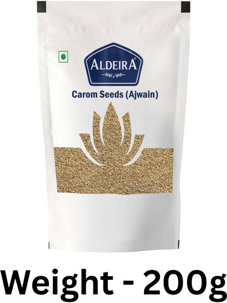 Aldeira Pure Whole Carom Seeds (Ajwain) for Healthy Cooking & Authentic Flavor