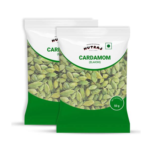 Nutraj Cardamom Elaichi 100g, Green Elaichi 100g, Hari Elaichi,