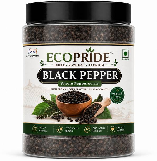 ECOPRIDE Premium Bold Kali Mirch | Black Pepper