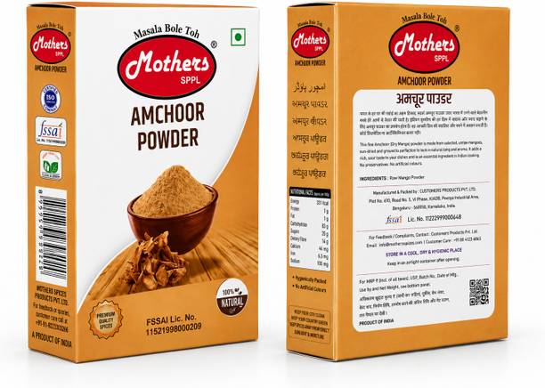 MOTHERS SPPL Amchur Powder – Carton,Dried LTG Processing Tangy Dry Mango Powder No Fillers
