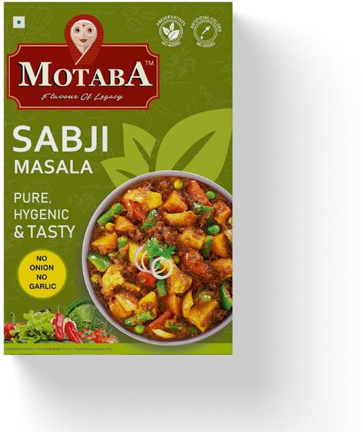 motaba masala Pure Sabji Masala Powder, Natural Processed Vegetable Masala