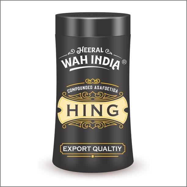 Heeral Wah India Complete Masale Export Quality Hing | Asafoetida with Strong Aroma For Cooking - 50 gram