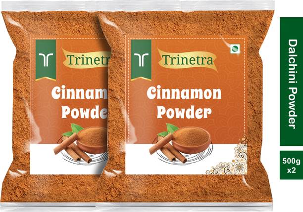 Trinetra Cinnamon Powder (Dalchini) 500 g Each (Pack of 2) 1 kg| Rich Aroma & Flavor
