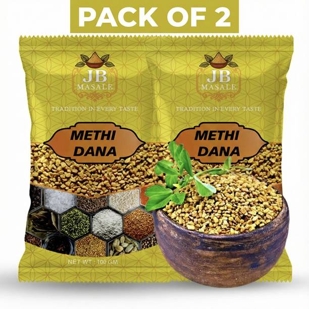 JB MASALE Premium Methi Dana (Fenugreek Seeds)
