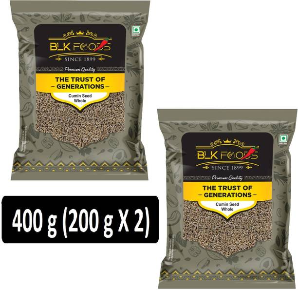 BLK FOODS Daily Cumin Seed Whole (Jeera sabut) 400g