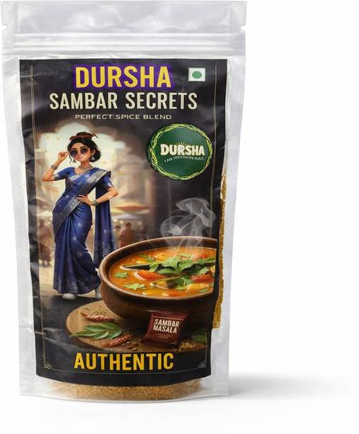 Dursha Sambar Secrets – Authentic South Indian Sambar Masala | Spice Blend Rich Aroma