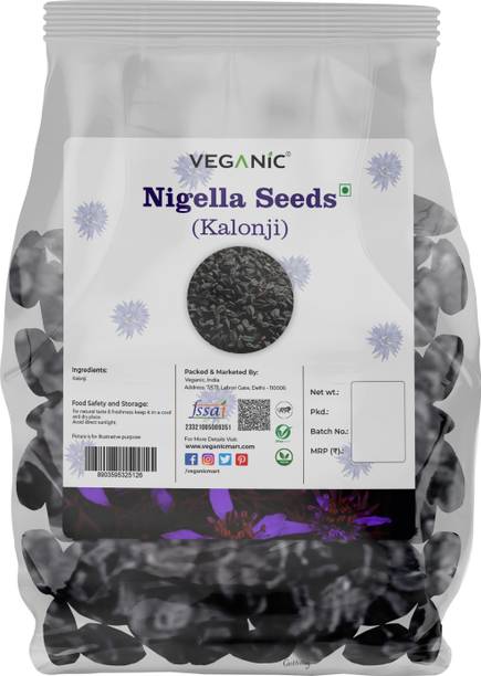 Veganic Kalonji Seeds | Nigella Seeds | Kalonji Seeds For Hair Growth