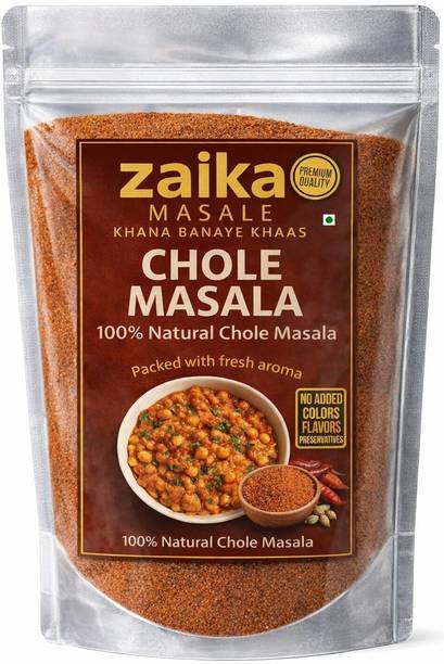 zaika masale Chole Masala 100g No Preservatives Fresh & Spicy Taste