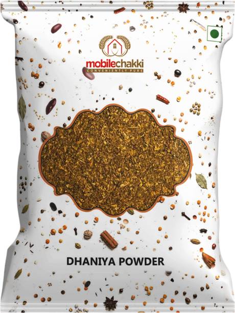 MOBILE CHAKKI Dhaniya Powder Fresh & Pure Coriander Powder for Daily Cooking