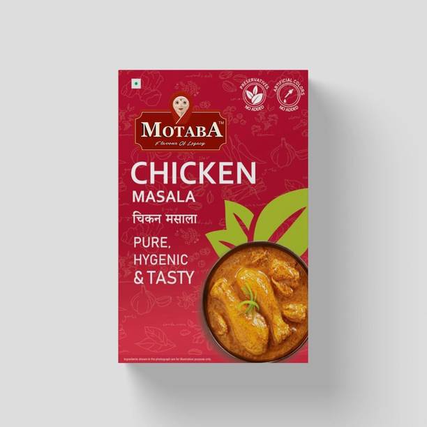 MOTABA Tasty Chicken Masala Spice Jar, Nonveg Masala with Perfect balance of Spicy