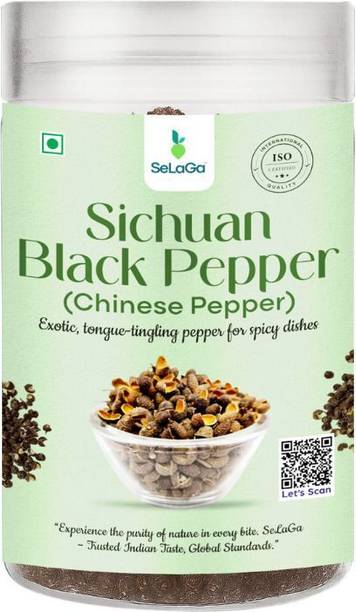 Selaga Premium Sichuan Black Pepper – 100% Natural & Aromatic Spice for Bold Flavor
