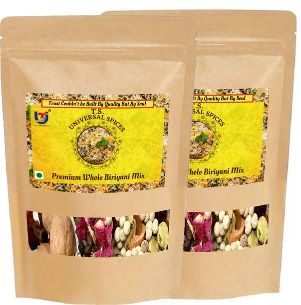 T.S. Universal Premium Whole Biriyani Mix In Secret Proportions Economic Combo Pack