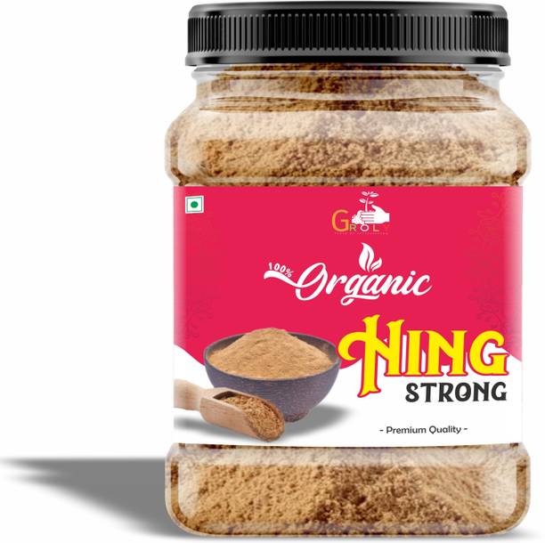 Groly 100% Organic Hing Powder | Asafoetida Powder | Aromatic Spice for Digestion