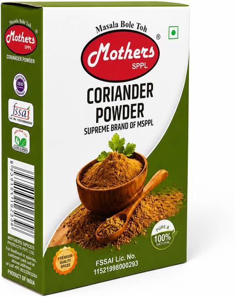 MOTHERS SPPL Coriander Powder,Perfectly Balanced Coriander with No Added Flavours and Colours