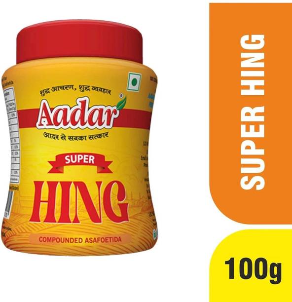AADAR Hing Powder 100gm, Asafoetida Bandhani Hing Powder