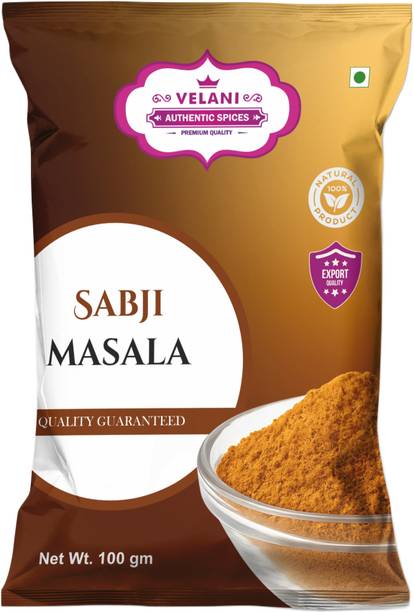 VELANI AUTHENTIC SPICES Authentic Sabji Masala Powder- Vegetable Curry & Indian Dishes-Traditional Taste