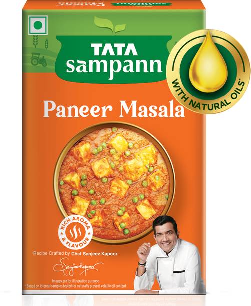 Tata Sampann Paneer Masala Powder with Natural Oils, Rich Aroma & Flavour