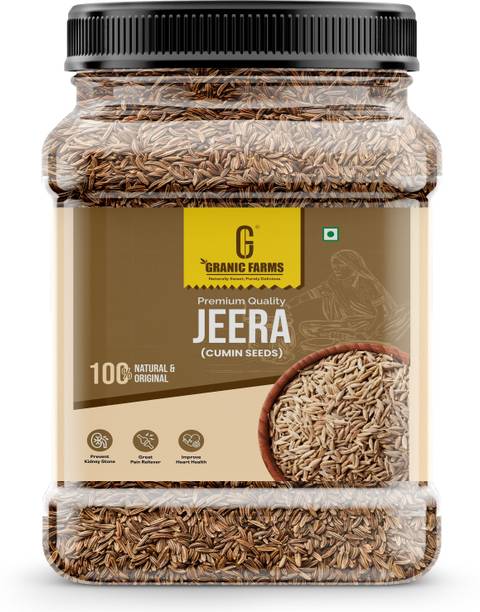 GRANIC FARMS Whole Cumin Jeera | Cumin Seed, Sabut Jeera, Jeera Spice Whole, Jeera Sabut
