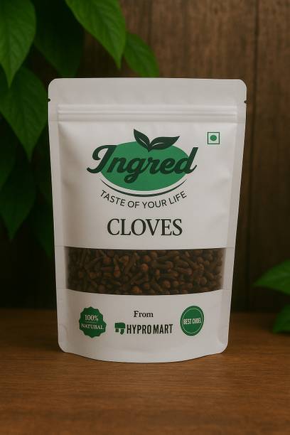 INGRED Premium Whole Cloves | 100% Natural & Aromatic Laung | Pure Spice for Cooking