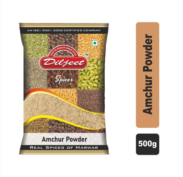 DILJEET SPICES Spices amchur powder /dry mango powder/ 500G