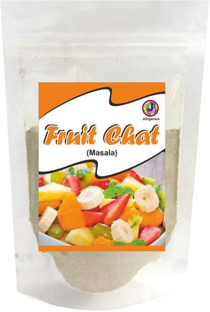 J Organics Fruit Chat Masala Powder, 100Gm Delicious Fruit Chat No Preservatives