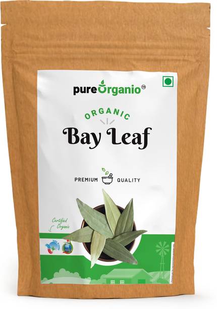 Pure Organio Organic Bayleaf Whole - Tej Patta - Dried bay leaves