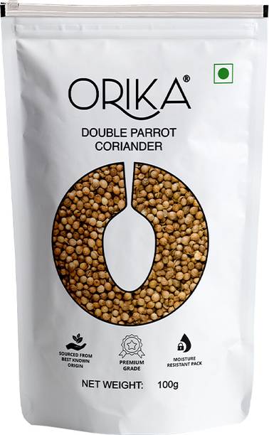 Orika Double Parrot Coriander Whole 100 Gms