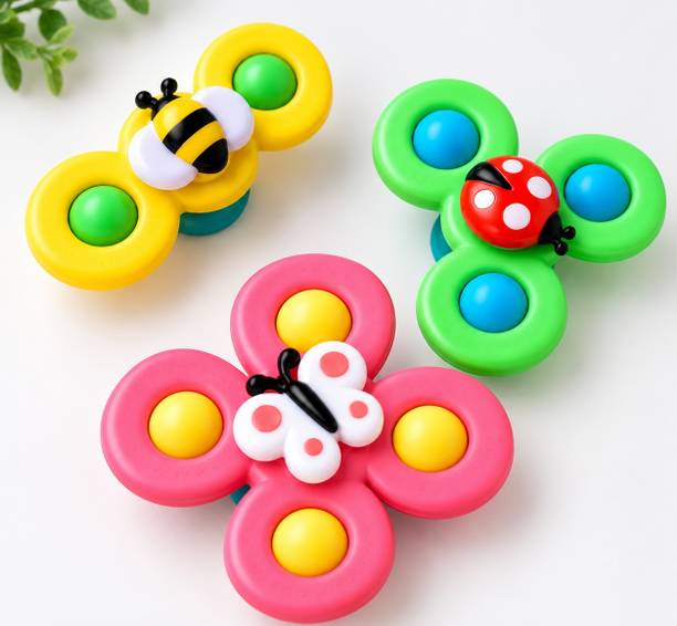AyraToys Suction Spinner for Kids Fidget spinner toys for 3pcs