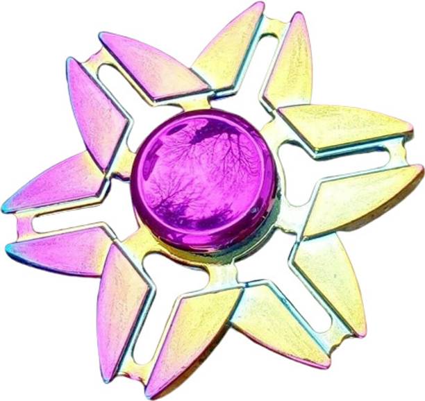 Bestie Toys Rainbow Fidget Spinner Toy All Metal Kids Adults Boys Girls