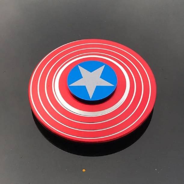 Ignite 1 Pcs Random Design Avenger Shield Hand Spinner Fidget Spinner Toys for Kids