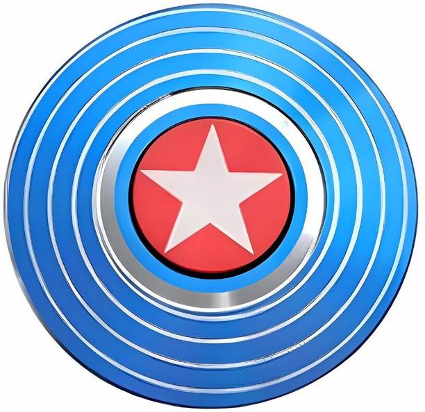 Toybot Captain America Fidget Spinner Ultra Speed Light Weight Metal Wind Spinner Toy
