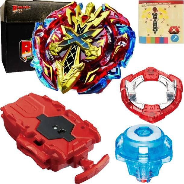 BLADEKING BEYS B48 Xeno Xcalib'r Magn'm Impact + 1 way String Launcher + Toy Storage Box