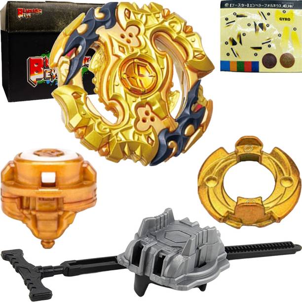 BLADEKING BEYS B00-100 gold Spriggan' Requiem (gold) + LR pull rule launcher + Toy Storage Box