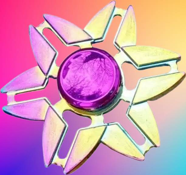 Bestie Toys Rainbow Fidget Spinner Toy All Metal Kids Adults Boys Girls Toy For Kids.