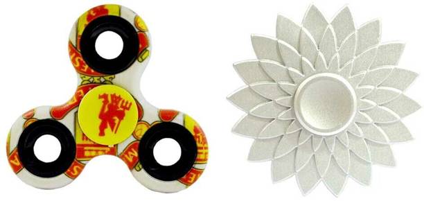 PREMSONS Colourful Combo Stress Relief Unique Fidget Hand Spinners