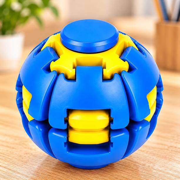 SHIVEX 360 Rotating Fidget Spinner Ball Quiet Sensory Stress Relief Desk Toy Adults