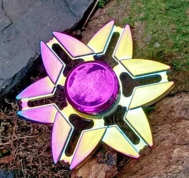 Bestie Toys Rainbow Fidget Spinner Toy All Metal Kids Adults Boys Girls Toys.