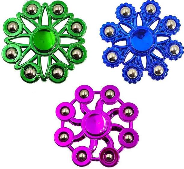Ignite 3 Pcs Ninja Fidget Spinner Hand Toy Anti-Anxiety Fidget Spinner for Kids