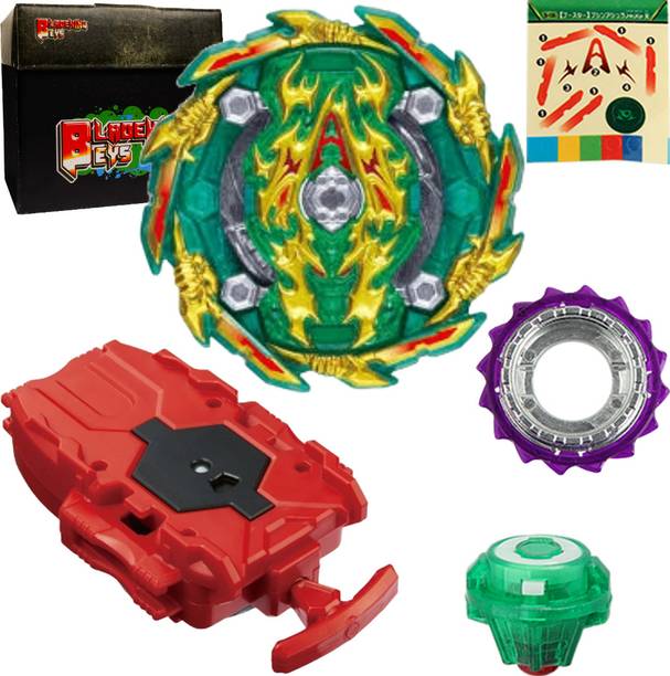BLADEKING BEYS B135 Bushin Ashura Hurricane Keep Ten + String launcher L/R + carton toy box