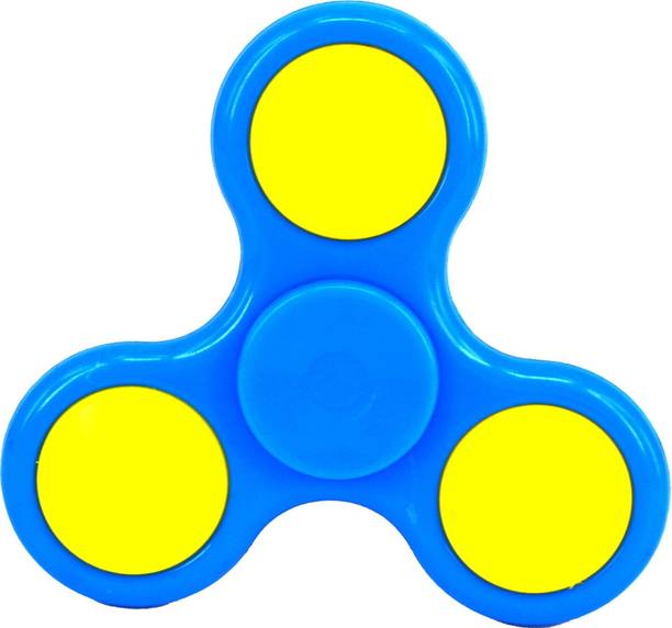 PREMSONS Hand Toy for Kids & Adult - Blue with Yellow Bearing