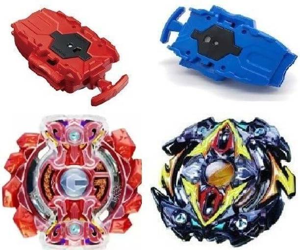 Bestie Toys Battle Top Metal Fusion Clash of Speed Top toy (Randoom booster + Zeuss Zilon)