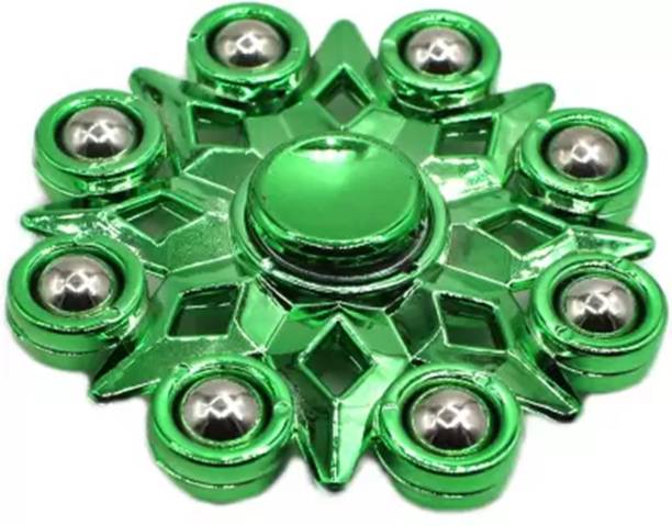 ParshvGroups Metal Spinner, Big Size, Green Color (Pack of 1)