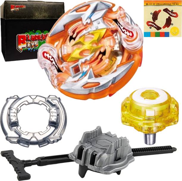BLADEKING BEYS B111 Crash Ragnaruk 11Reach Wedg' + LR pull rule launcher + Toy Storage Box