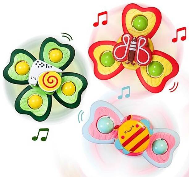 SeaRegal Baby Suction Cup Spinner Toys for Babies,