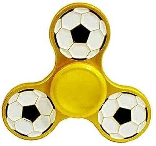PREMSONS Football Metal Spinner with Smooth Spin-Copper Colour