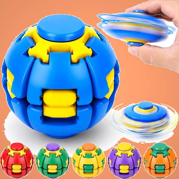 Jaaro Rotating Fidget Spinner Ball, Kids Adults Sensory Toy, Pack of 1