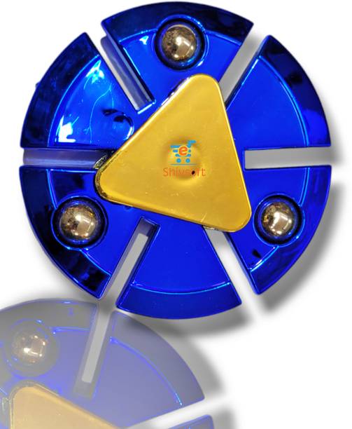 Shivsoft Mettalic Big Size Fidget Puzzle Ball Bearing Spinner