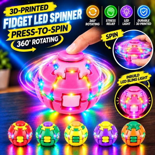 DSL 3D Printed Fidget Spinner toy for kids
