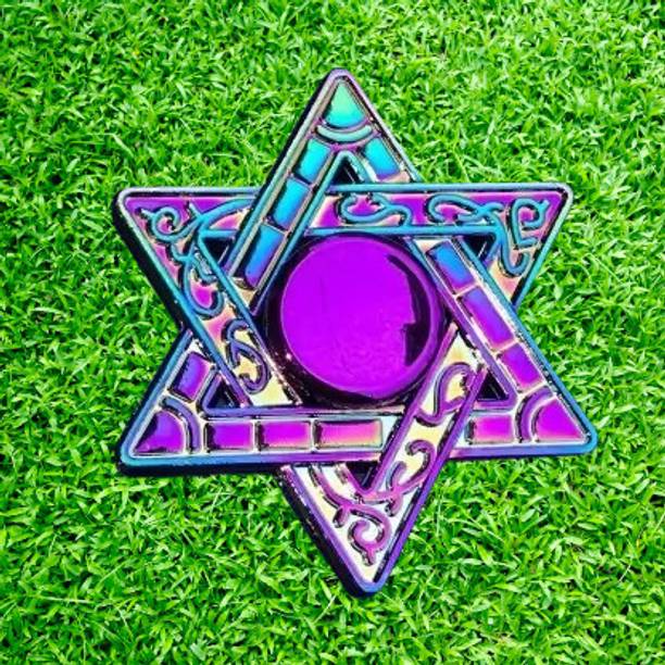Bestie Toys Star of David Passover Metal Fidget Spinner