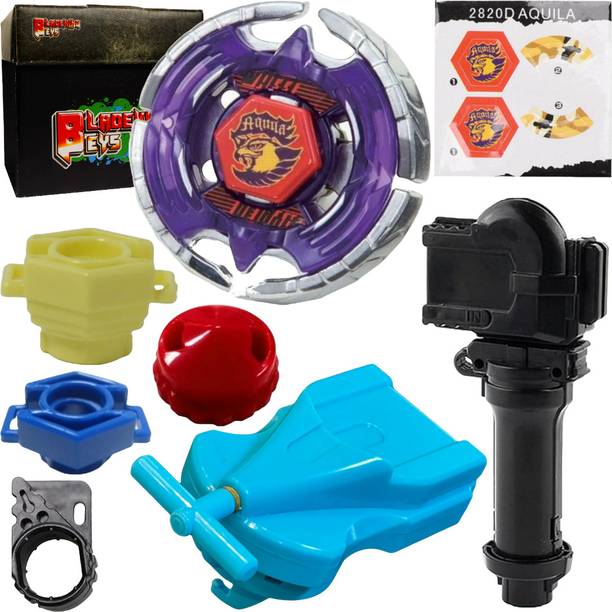 BLADEKING BEYS BB47 Earth Eagle 145WD + 1 Way String Launcher (Right Spin) + Toy Storage Box